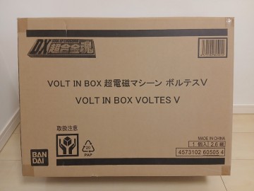 【中古】DX超合金魂 VOLT IN BOX 超電磁マシーン ボルテスV