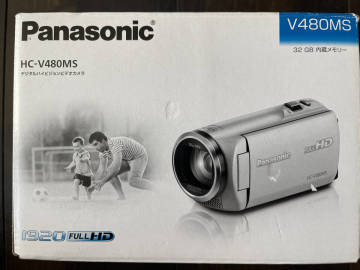 新品未使用 Panasonic パナソニック HDビデオカメラ V480MS 32GB 高倍率90倍ズーム ブラック HC-V480MS-K