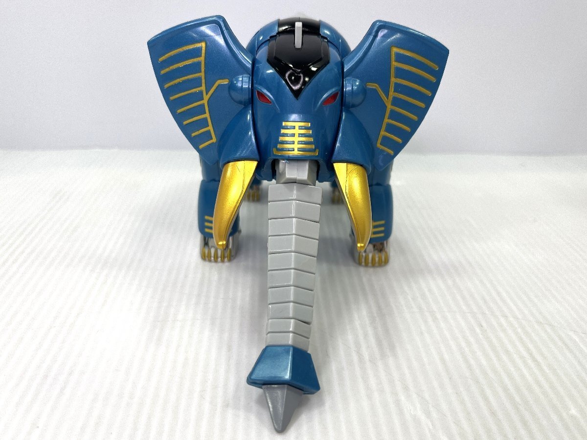  【中古品】BANDAI 百獣戦隊 ガオレンジャー POWERANIMAL 1 ガオエレファント バンダイ パワーアニマルシリーズ フィギュア 玩具 gm5-40