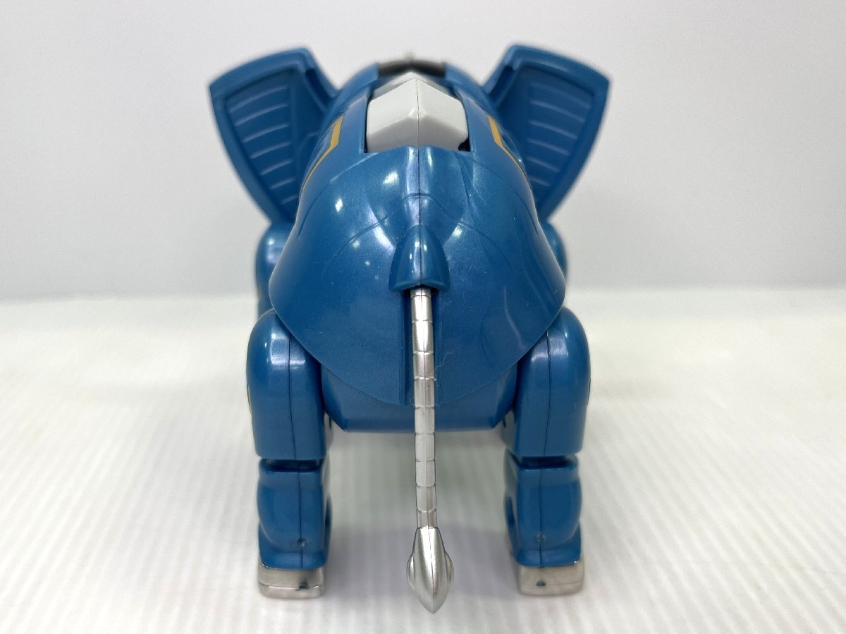  【中古品】BANDAI 百獣戦隊 ガオレンジャー POWERANIMAL 1 ガオエレファント バンダイ パワーアニマルシリーズ フィギュア 玩具 gm5-40