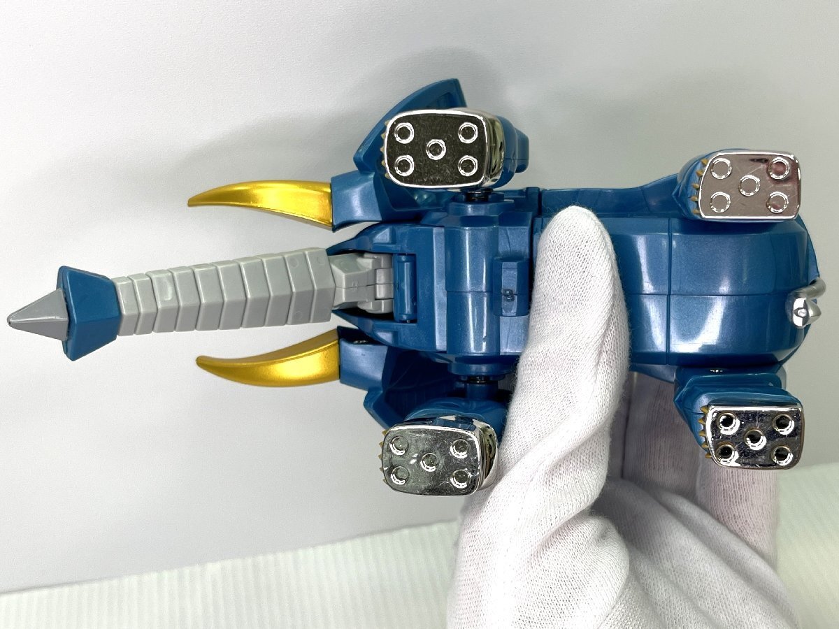  【中古品】BANDAI 百獣戦隊 ガオレンジャー POWERANIMAL 1 ガオエレファント バンダイ パワーアニマルシリーズ フィギュア 玩具 gm5-40