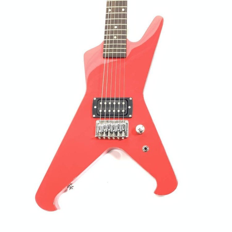 FIRST ACT ME274 ミニエレキギター ランダムスタータイプ レッド系 シリアルNo.27410D15390★簡易検査品