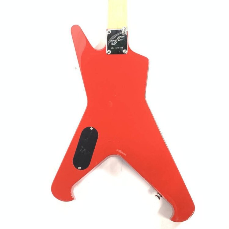 FIRST ACT ME274 ミニエレキギター ランダムスタータイプ レッド系 シリアルNo.27410D15390★簡易検査品