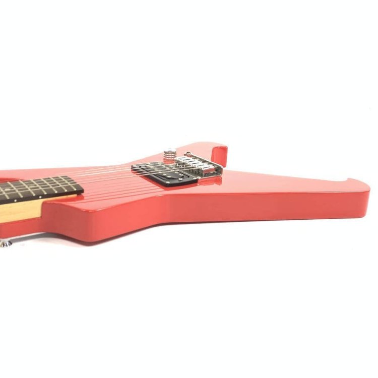 FIRST ACT ME274 ミニエレキギター ランダムスタータイプ レッド系 シリアルNo.27410D15390★簡易検査品