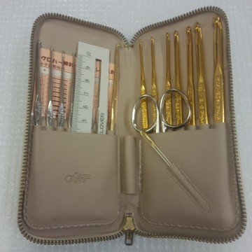 100円〜 クロバー 毛糸 手芸道具 編み物■かぎ針セット