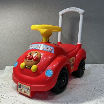 4-7 アンパンマン メロディアンパンマンカー 手押し車 子ども車 メロディ付き 通電確認済 