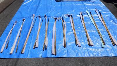 へら竿　影弓　7・９・10・1１・12・13・14・1５・1６・18・21尺の11本セット
