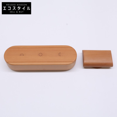 【美品】HERMES エルメス ウッド ピルケース 計2点 レディース