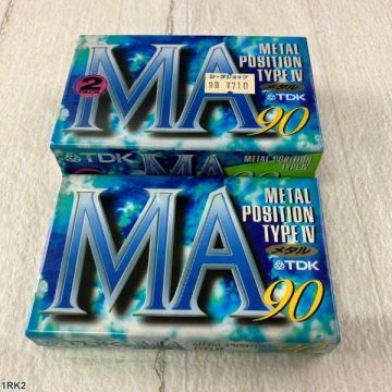 1RK2 カセットテープ / TDK MA 90 / メタルポジション タイプIV / 2パック＋1パック