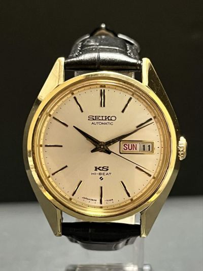 ★奇跡の一本！SEIKO キングセイコー ハイビート KS 自動巻メンズ腕時計 KING SEIKO 自動巻き HI-BEAT 動作良好！