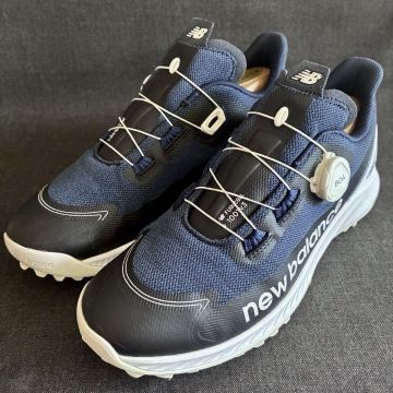 new balance golf MGS1001N BOA 2E US8.5 26.5cm ニューバランス ボア・ゴルフシューズ スパイクレス FuelCell