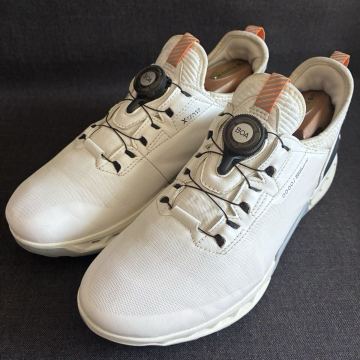 ecco GOLF BIOM C4 BOA 27cm エコー レザー GORE-TEX ゴルフシューズ ゴアテックス