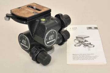 ギヤ雲台【Manfrotto】マンフロット 410 ギヤ付き雲台／ジャンク品