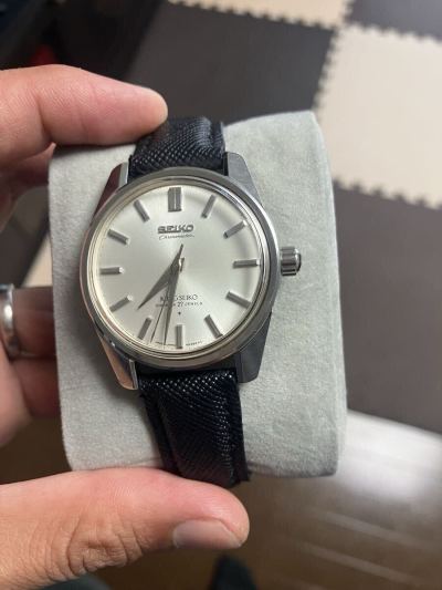 OH済み　1960年代　KING SEIKO セカンド 44KS クロノメーター　 腕時 キングセイコー 手巻き　リザードベルト　セイコー