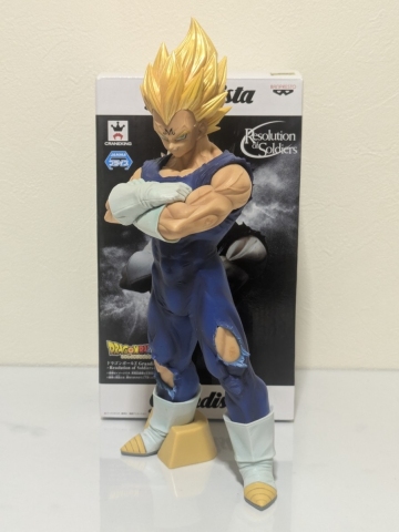 Grandista 魔人ベジータ フィギュア ドラゴンボール パーツ欠損