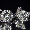 K18WG!!1.00ct!!◆天然ダイヤモンドペンダントトップ◆M 約1.4g diamond ネックレス necklace jewelry ジュエリー イエロー 3連 ED0/ M479