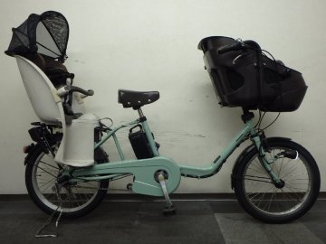 中古電動アシスト自転車 １円売切り!!美品 パナソニック　ギュットミニKD　 【大阪・兵庫・京都・奈良】は送料3800円でお届け!!