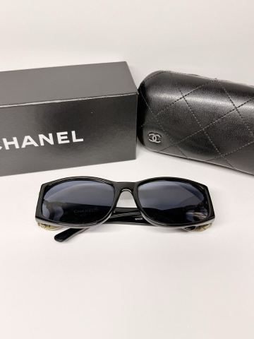 1円 CHANEL サングラス ココマーク ブラック シャネル 眼鏡 アイウェア