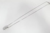 AMBROSE アンブローズ ダイヤペンダント pt850/pt900 ダイヤモンド 0.35ct ペンダントトップ約4.6g/総重量約7.9g 保証書付 3505076011