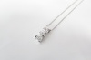 AMBROSE アンブローズ ダイヤペンダント pt850/pt900 ダイヤモンド 0.35ct ペンダントトップ約4.6g/総重量約7.9g 保証書付 3505076011