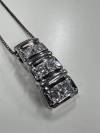 AMBROSE アンブローズ ダイヤペンダント pt850/pt900 ダイヤモンド 0.35ct ペンダントトップ約4.6g/総重量約7.9g 保証書付 3505076011