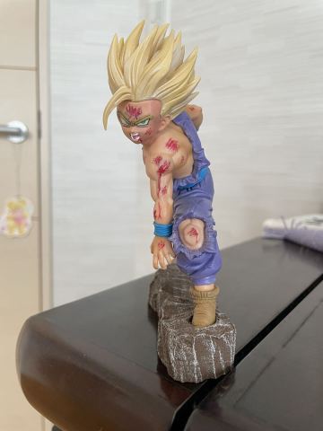 ドラゴンボール　フィギュア　match makers 孫悟飯　リペイント　ジオラマ付き
