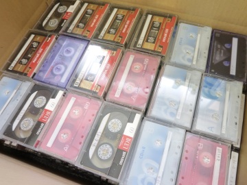 074■ハイポジ　カセットテープ　使用済み　60分　約150本　まとめて　ジャンク