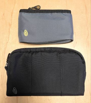 TIMBUK2 ポーチ 2個セット (自転車 サイクルバッグTOPEAK CHROME クローム DEUTER ドイター シマノ オーストリッチ MONTBELL モンベル)