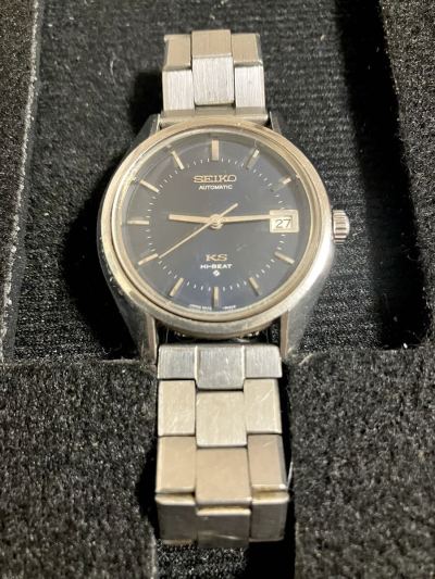 SEIKO セイコー 5625-7110 キングセイコー ハイビート 紺文字盤　自動巻　KS 腕時計　HI-BEAT AUTOMATIC
