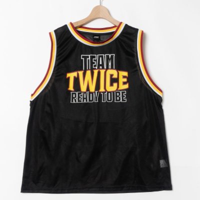 【1円スタート】メール便○ TWICE トゥワイス READY TO BE SPECIAL メッシュタンクトップ 29 チェヨン オフィシャルグッズ 黒 2024