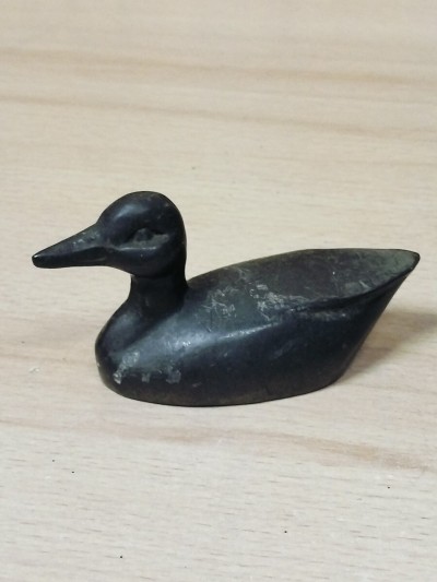 ★真鍮製　鳥　水鳥　ペーパーウエイト　置物　インテリア★