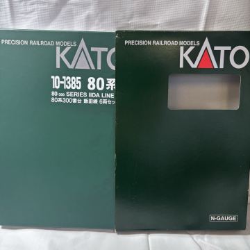 C505 KATO製のNゲージ「80系300番台 飯田線 6両セット（品番：10-1385）」です Nゲージ 鉄道模型　中古未使用　送：80