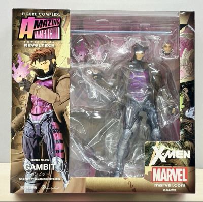 【未開封新品】【送料無料】アメイジング・ヤマグチ No.012 ガンビット　海洋堂 AmazingYamaguchi gambit X-MEN