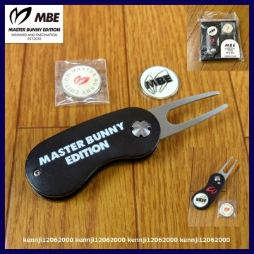 新品 限定完売 正規品 マスターバニーエディション MBE TOUR-M 折りたたみ式 2本刃 グリーンフォーク マーカー 2個付 黒 男女兼用 UNISEX
