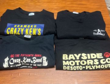クレイジーケンバンド　Tシャツ　古着　4枚セット　XL（BAYSIDE）