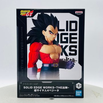 新品未開封 バンプレスト SOLID EDGE WORKS THE 出陣 ドラゴンボール GT DRAGONBALL 超サイヤ人4ベジータ