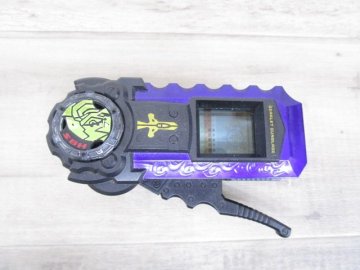 [迅速対応] ☆ 中古 ※簡易動作確認OK! ☆ BANDAI 「トレジャーガウスト ギアレット ガンブレード バイオレット」351