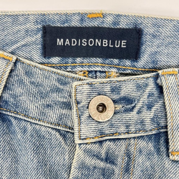 MADISON BLUE マディソンブルー ブルー MB221-6005 5POCKET REMAKE ロングスカート ブルー 01 スカート デニム レディース 中古