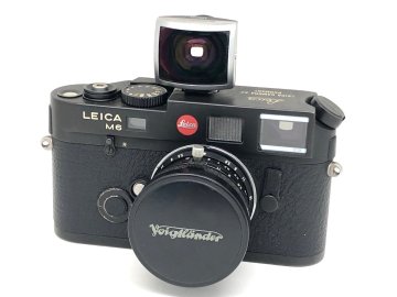 LEICA ライカ M6 VOIGTLANDER ULTRA WIDE-HELIAR 12mm F5.6 レンジファインダー ジャンク 中古【UW050033】●