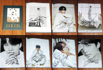 BTS ◆Dicon vol.10「BTS goes on!」写真集 ◆直筆サイン