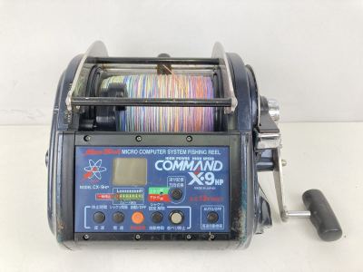 【工】 Miya Epoch COMMAND X-9HP ミヤエポック 電動リール 釣具 深海魚用電動リール