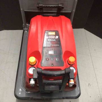 【ジャンク品】★マックス(MAX) エアコンプレッサー AK-HL1270E3_レッド【戸田店】