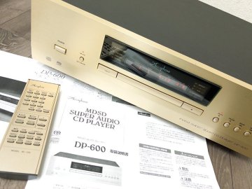 3R7329■Accuphase DP-600 スーパーオーディオCDプレーヤー リモコン付属 アキュフェーズ■