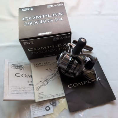 SHMANO◆シマノ◆09コンプレックス2500HGS_F4◆09COMPLEX2500HGS_F4◆初代コンプレックスハイギア◆美品中古品◆日本製