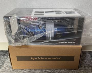 格安!! 99円スタート!! 未使用 1/18 ignition model イグニッションモデル IG3916 INITIAL D Honda S2000 (AP1) Blue Metallic