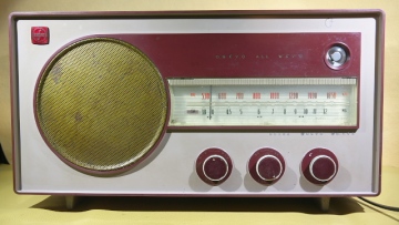 オンキョー OS-220 5球スーパー 真空管ラジオ 受信可