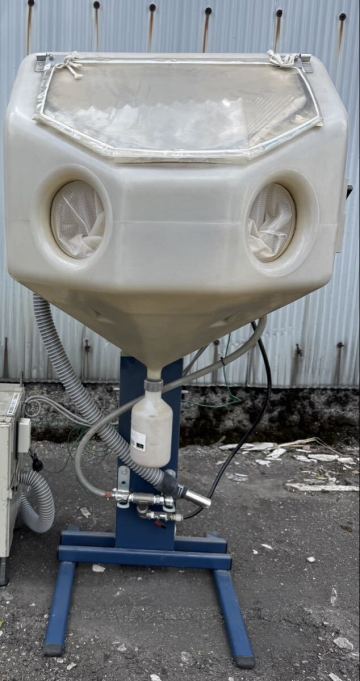 業務用 サンドブラストキャビネット SG-106 動作確認済み ブラストガン付 22.5kg 