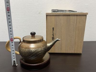 玉川堂 急須 ティーポット 茶器 銅器 共箱