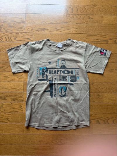エリック クラプトン ERIC CLAPTON anvil アンビル　古着 半袖Tシャツ Mサイズ　