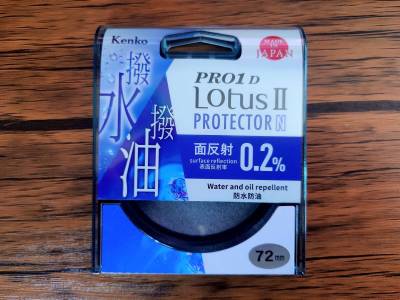 開封のみ未使用品 ケンコー Kenko PRO1D LotusII プロテクター 72mm